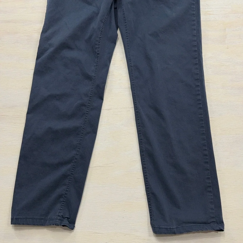 Brax Pants Cooper Fancy Regular Fit Five Pocket Navy Blue Mens 38x31